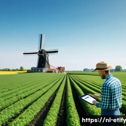 Home 30 전이 학습에서의 외부 데이터 활용 - **Prompt:** A picturesque Dutch agricultural landscape on a bright, sunny day. In the foreground, a ...